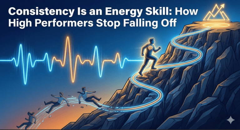 Consistency Is an Energy Skill: How High Performers Stop Falling Off