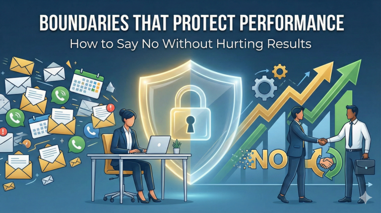 Boundaries That Protect Performance: How to Say No Without Hurting Results