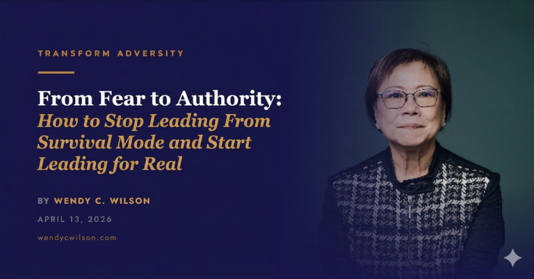 How to Stop Leading From Survival Mode and Start Leading for Real